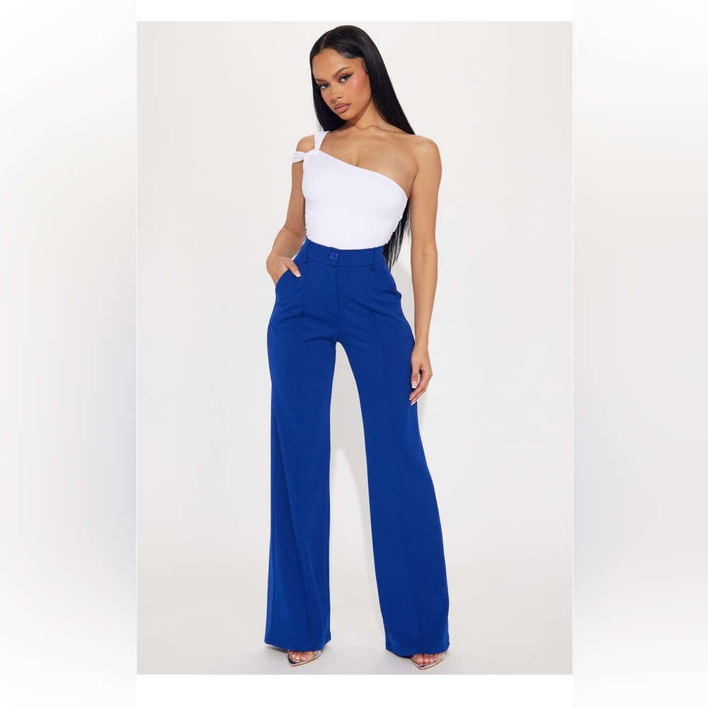 fashion nova wide leg trouser pants